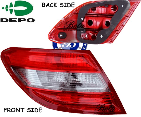 Left Side Tail Lamp for Mercedes C-Class W204 2008-2010 models, Part Number 2048202964 Left Side Tail Lamp for Mercedes C-Class W204 2008-2010 models, Part Number 2048202964